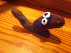 Here is one of Dave's creatures... He called him Larry.